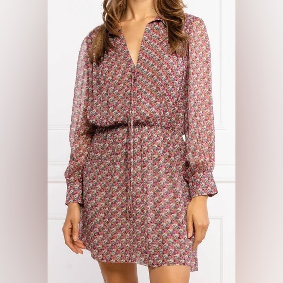 Zadig & Voltaire Reevas TDM Mousseline Dress - Picture 2 of 9